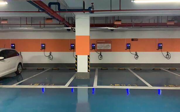 交流充电桩实地案例